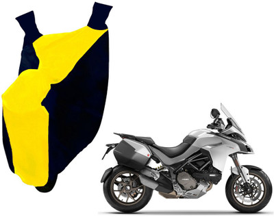 Auto Kite Two Wheeler Cover for Ducati(Multistrada, Yellow, Blue)