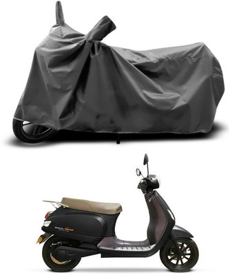 ANTHUB Two Wheeler Cover for Universal For Bike(Grey)