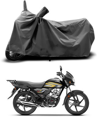 SEBONGO Two Wheeler Cover for Honda(CD 110 Dream, Grey)