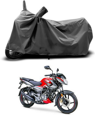 SEBONGO Two Wheeler Cover for Bajaj(Pulsar 160 NS DTS-i, Grey)