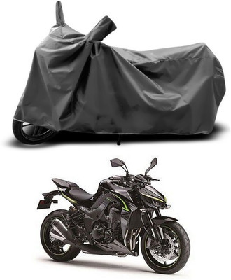 ANTHUB Two Wheeler Cover for Kawasaki(Grey)