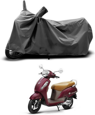 ANTHUB Two Wheeler Cover for Suzuki(Access 125, Grey)