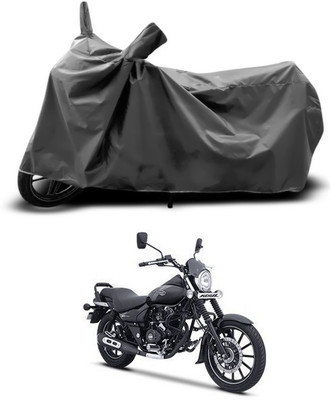 THE REAL ARV Waterproof Two Wheeler Cover for Bajaj(Avenger 160 Street, Grey)