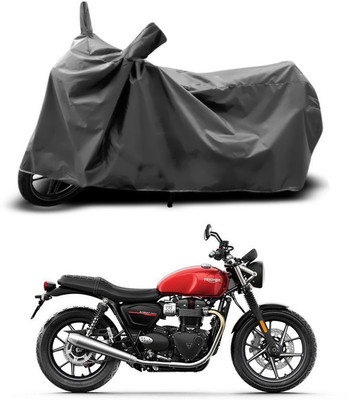 SEBONGO Two Wheeler Cover for Triumph(Grey)