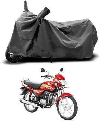 ANTHUB Two Wheeler Cover for Hero(HF Deluxe, Grey)