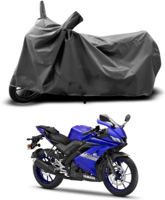 SEBONGO Two Wheeler Cover for Yamaha(R15 V3, Grey)