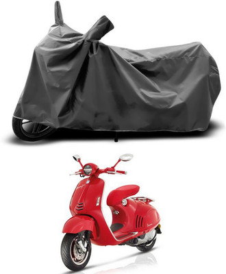 SEBONGO Two Wheeler Cover for Vespa(Vespa, Grey)