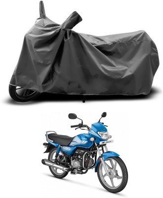 SEBONGO Two Wheeler Cover for Hero(HF Deluxe, Grey)