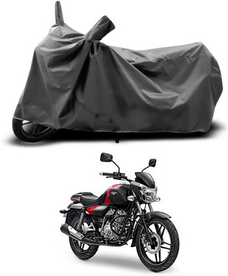 SEBONGO Two Wheeler Cover for Bajaj(V15, Grey)