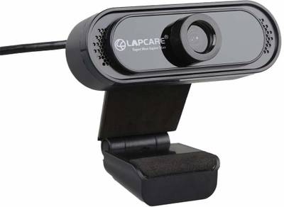 lapcare LKWCAM7298-Lapcam 720P  Webcam  (Black)