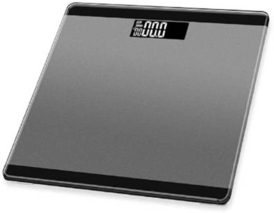 Majron Personal Digital Weight Machine For Body Weight 180Kg Capacity Weighing Scale (Silver) Weighing Scale(blk7)