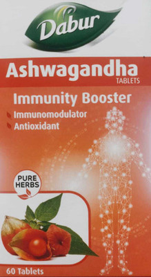 Dabur Ashwagandha Tablet immunity booster pack of 3(Pack of 3, 60)