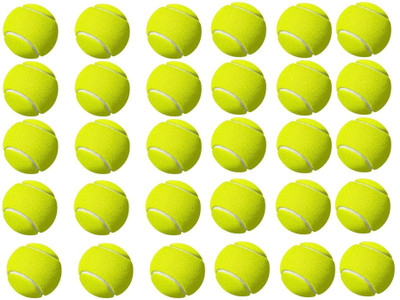 COMPASS Cricket Tennis Ball Cricket Tennis Ball(Standard, Pack of 30, Green)