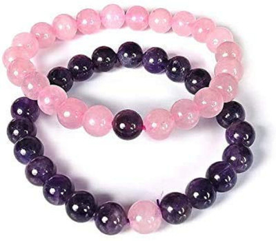Mautik Yogesh Sadiwala Stone Bracelet Set(Pack of 2)