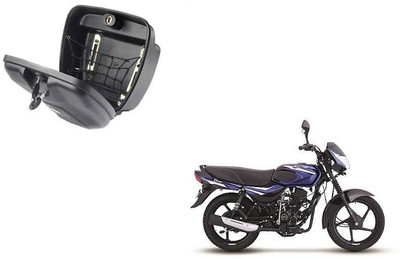 Buras Luggage Box Black Plastic Motorbike Saddlebag