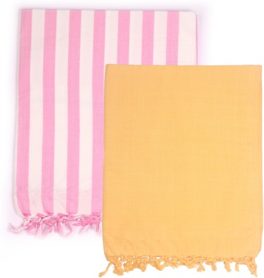 roshan handloom Solid Queen AC Blanket for  Mild Winter(Cotton, Pink)