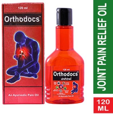 ORTHODOCS Joint Pain Relief Oil 180ml(Back, Knee, Leg, Shoulder, Wrist, Neck, Ankle Pain) Liquid(3 x 60 ml)