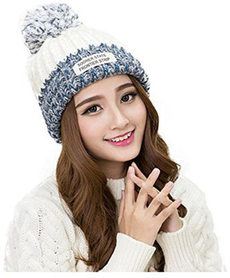 BunnyWave Solid Beanie Cap