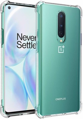CASE CREATION Bumper Case for Oneplus 8(Transparent, Shock Proof, Pack of: 1)