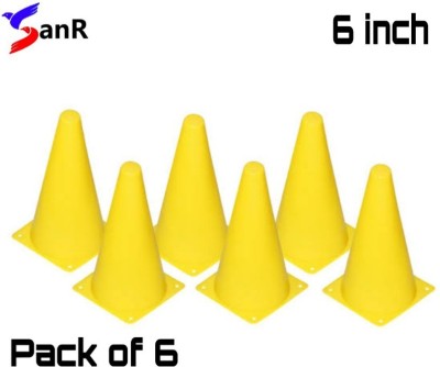 SanR Cone Marker Pack of 6(Yellow)