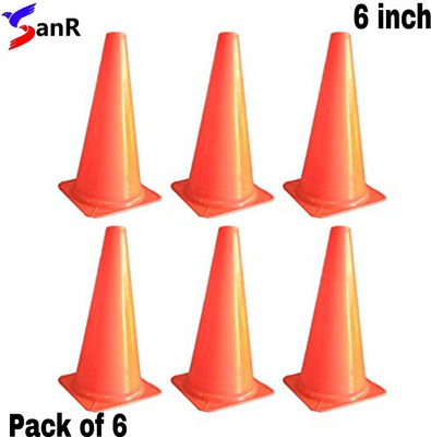 SanR Cone Marker Pack of 6(Orange)