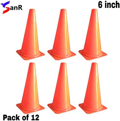 SanR Cone Marker Pack of 12(Orange)