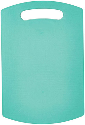BONIRY Square Fruit & Vegetable Chopping Or Cutting Board Plastic Cutting Board(Green Pack of 1 Dishwasher Safe)