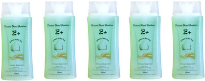 Adidev Instant Hand sanitizer (Z+) 500ml (Pack Of -5) Hand Sanitizer Bottle(5 x 100 ml)