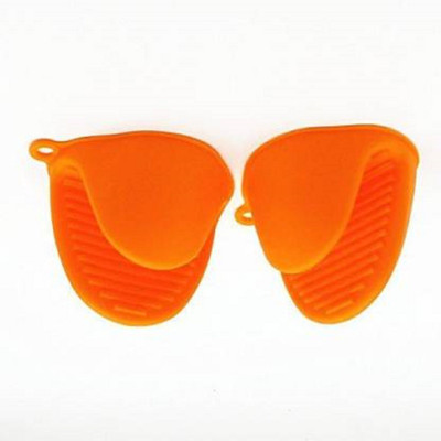 Cltllzen Orange Silicon Kitchen Linen Set(Pack of 2)