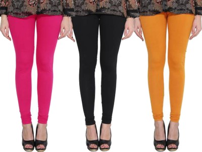 Clarita Western Wear Legging(Pink, Black, Yellow, Solid)