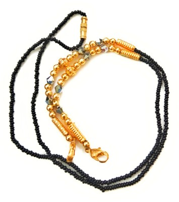 SMARNN Crystal, Stone, Plastic, Silk Dori Mangalsutra