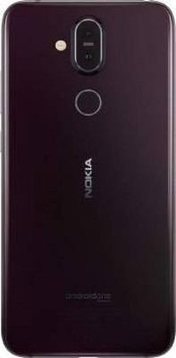 Nik NOKIA 8.1 Back Panel(Brown)