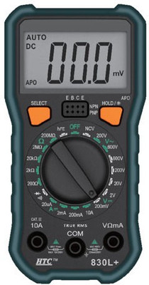 HTC 830L+ Digital Multimeter(Black, Green 2000 Counts)
