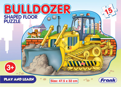 Frank Bulldozer Puzzle(15 Pieces)
