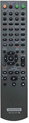 hybite Remote Compatible for Sony AV Music System Home Theater Rm-ADU047 Remote Control sony Remote Controller(Black)