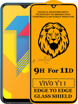 GORILLA FIVE Edge To Edge Tempered Glass for ; Vivo V11(Pack of 1)