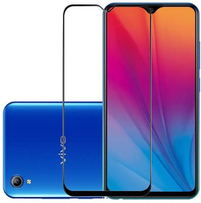 KARTRAY Edge To Edge Tempered Glass for Vivo Y91i(Pack of 1)