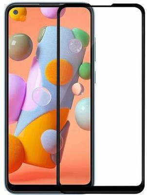 NewSelect Edge To Edge Tempered Glass for Samsung Galaxy A21s(Pack of 1)