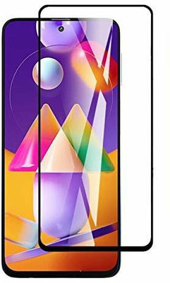 RUNICHA Edge To Edge Tempered Glass for Samsung Galaxy M31s(Pack of 1)