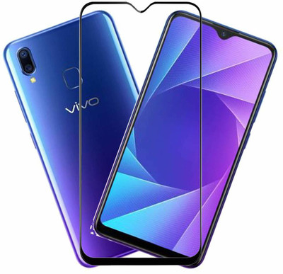 HOBBYTRONICS Edge To Edge Tempered Glass for VIVO Y90(Pack of 1)