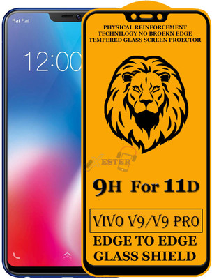 Xester Edge To Edge Tempered Glass for Vivo V9 Pro(Pack of 1)
