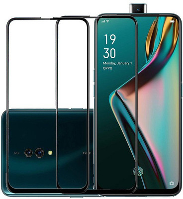 KARTRAY Edge To Edge Tempered Glass for OPPO K3(Pack of 2)