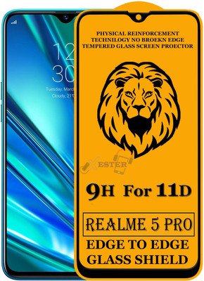 Xester Edge To Edge Tempered Glass for Realme 5 Pro, Oppo F11 Pro, Realme X, OPPO K3(Pack of 1)