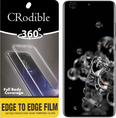 CRodible Front and Back Screen Guard for Samsung Galaxy S20 Ultra(Pack of 1)