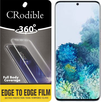 CRodible Front and Back Screen Guard for Samsung Galaxy S20(Pack of 1)