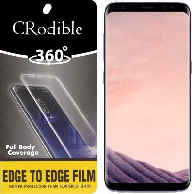 CRodible Front and Back Screen Guard for Samsung Galaxy S8(Pack of 1)