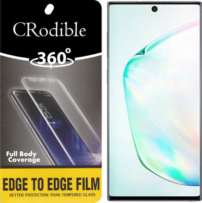 CRodible Front and Back Screen Guard for Samsung Galaxy Note 10(Pack of 1)