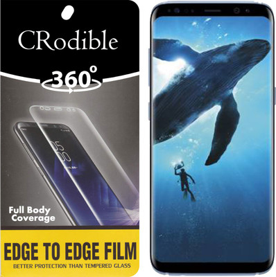 CRodible Front and Back Screen Guard for Samsung Galaxy S8 Plus(Pack of 1)
