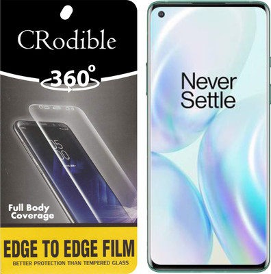 CRodible Front and Back Screen Guard for OnePlus 8(Pack of 1)