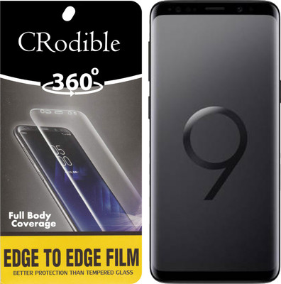 CRodible Front and Back Screen Guard for Samsung Galaxy S9(Pack of 1)